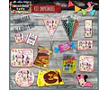 Kit Imprimible Candy Bar Minnie Bebe M2 El Mas Completo