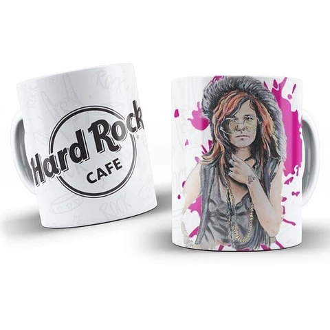 Kit Diseños Plantillas Tazas Hard Rock Sublimación Colección