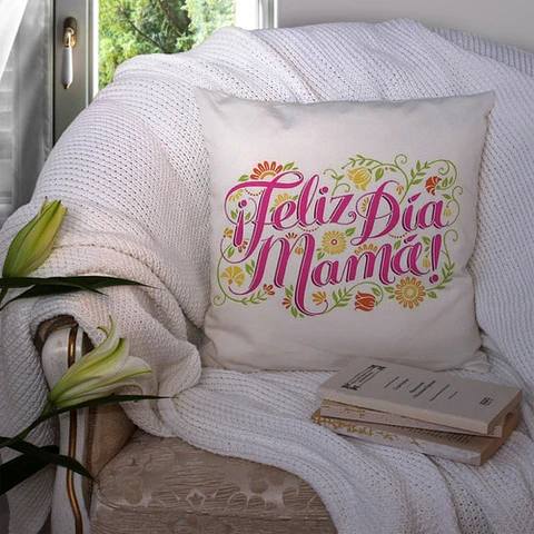 Diseños Plantillas Almohadones Día De La Madre Sublimación 