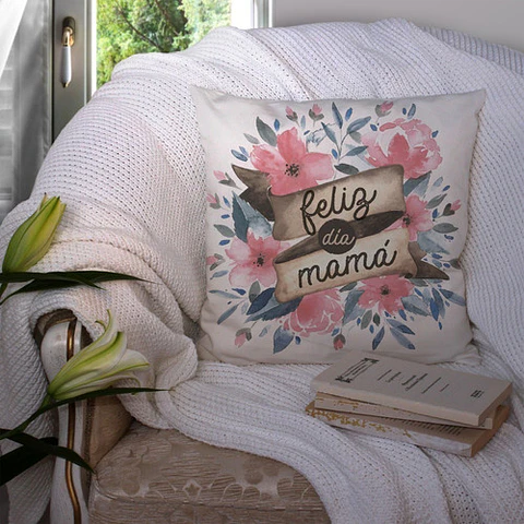 Diseños Plantillas Almohadones Día De La Madre Sublimación 