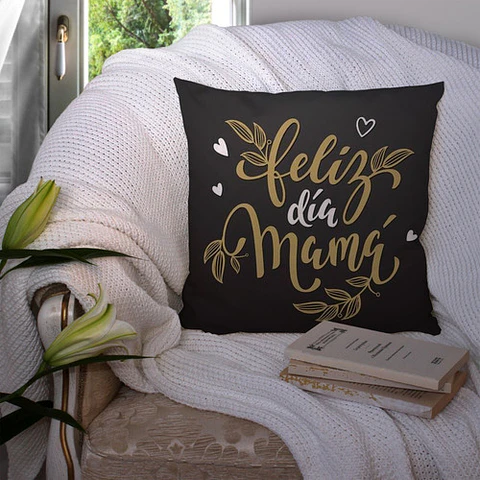 Diseños Plantillas Almohadones Día De La Madre Sublimación 