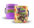 Kit Diseños Plantillas Tazas Tortugas Ninjas Sublimación 