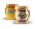 Kit Diseños Plantillas Tazas Tortugas Ninjas Sublimación 