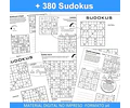 Kit Imprimible Sopa Letras Crucigramas Sudoku Autodefinidos