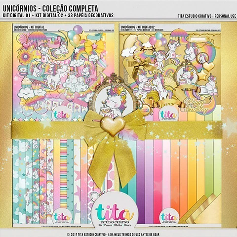 Imagenes Png Y Papeles Digitales Unicornios Pasteles T2
