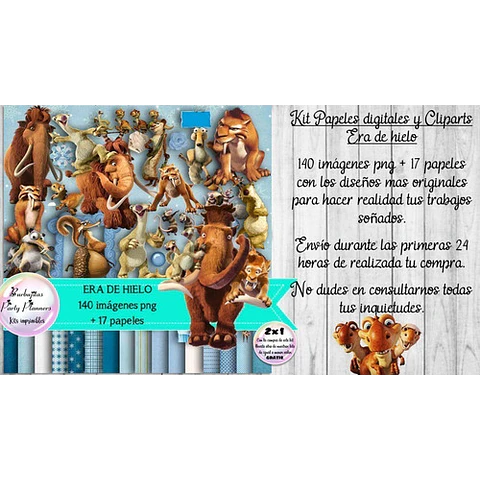 Papeles Fondos Y Cliparts Imagenes Png La Era De Hielo