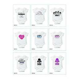 85 Diseños Vectores Para Bodys Bebes .