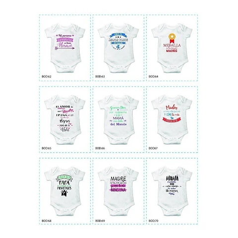 85 Diseños Vectores Para Bodys Bebes .