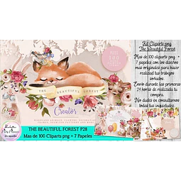 Cliparts Imagenes Png Papeles Animales Del Bosque Zorro P28