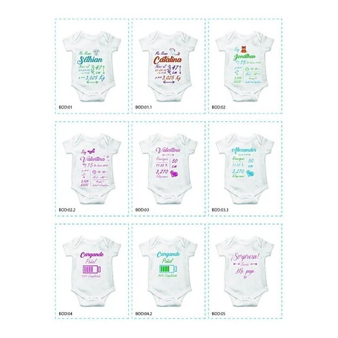 85 Diseños Vectores Para Bodys Bebes .