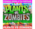 Kit Imprimible Plants Vs Zombies Editable