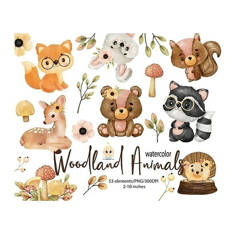 Cliparts Imagenes Png Animales Del Bosque Cl5