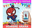 Kit Imprimible Hombre Araña Mini Spiderman Editable