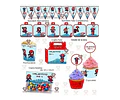 Kit Imprimible Hombre Araña Mini Spiderman Editable