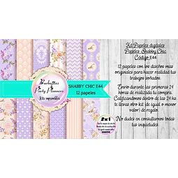 Papeles Digitales Fondos Lila Y Rosa Pastel E44