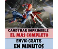Kit Imprimible Candy Bar Hombre Araña El Mas Completo