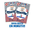 Kit Juegos Baby Shower Marinerito + Loteria + Regalo