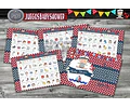 Kit Juegos Baby Shower Marinerito + Loteria + Regalo