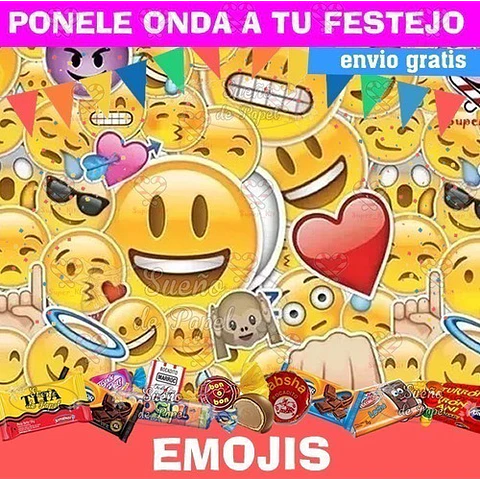 Kit Imprimible Emojis Emoticones Editable