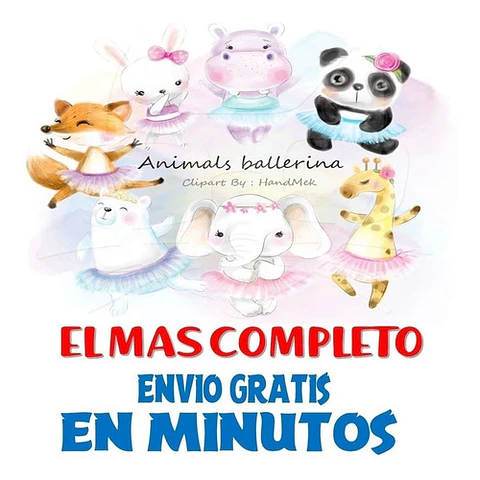 Pack Imagenes Tiernas Animalitas Bailarinas + Regalo A1