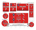Kit Imprimible Independiente Futbol Editable