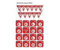 Kit Imprimible Independiente Futbol Editable