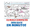 Pack Imágenes Hd Clipart Tierna Gata Gatita Blanca Caperuza
