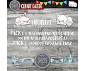 Pack Imágenes Hd Clipart Tierna Gata Gatita Blanca Caperuza