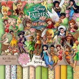 Kit Imprimible Haditas 34 Clipart 14 Fondos 19 Elementos