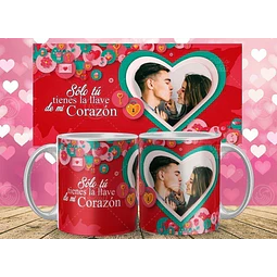 20 Plantillas Tazas - Día Del Amor Vectores/eps