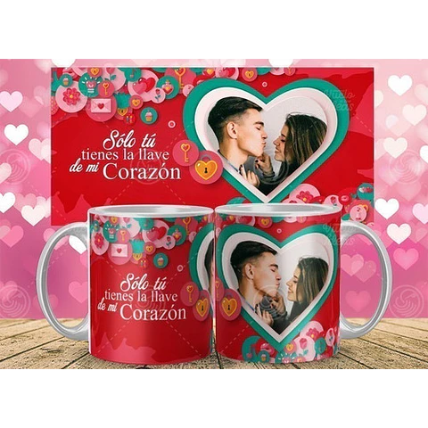 20 Plantillas Tazas - Día Del Amor Vectores/eps