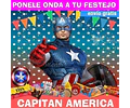 Kit Imprimible Capitan America Editable