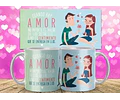 20 Plantillas Tazas - Día Del Amor Vectores/eps