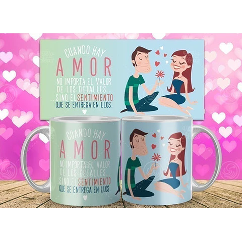 20 Plantillas Tazas - Día Del Amor Vectores/eps