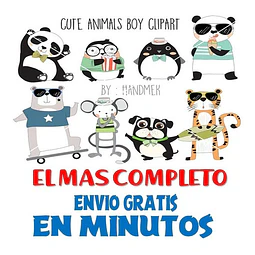 Pack Imagenes Tiernos Animalitos Animalito Varon + Regalo A1