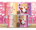 20 Plantillas Tazas - Día Del Amor Vectores/eps