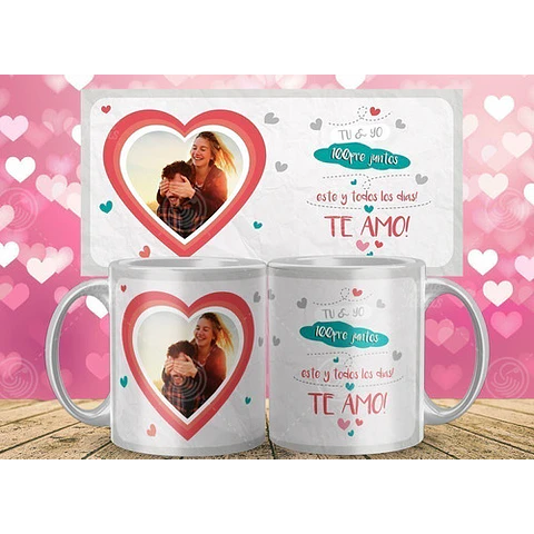 20 Plantillas Tazas - Día Del Amor Vectores/eps