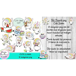 Cliparts Imagenes Png Cute Llama