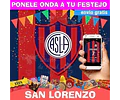 Kit Imprimible San Lorenzo Futbol Editable