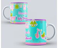 Diseños Plantillas Tazas Baby Shower Editable Sublimación M1