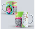Diseños Plantillas Tazas Baby Shower Editable Sublimación M1
