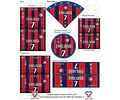Kit Imprimible San Lorenzo Futbol Editable