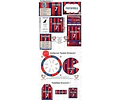 Kit Imprimible San Lorenzo Futbol Editable