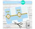 Caja Milk Box Imprimible Editable Corona Celeste 