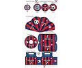 Kit Imprimible San Lorenzo Futbol Editable