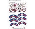Kit Imprimible San Lorenzo Futbol Editable