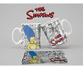 Kit Diseños Plantillas Tazas Los Simpsons Sublimación M3