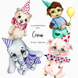 Cliparts Imagenes Png Animales En El Circo Is10