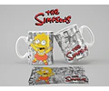 Kit Diseños Plantillas Tazas Los Simpsons Sublimación M3