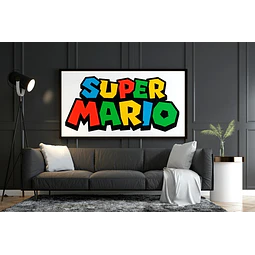 Kit Imprimible X8 Láminas Super Mario Bros Extras